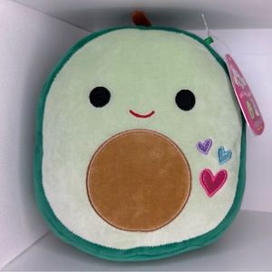 Austin Squishmallow Avocado 8” Valentine’s Version